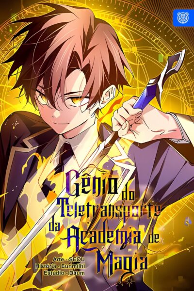 Gênio do Teletransporte da Academia de Magia Capa